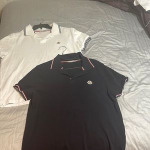 COPY - Men’s collared Moncler shirts - XL ($100 each)